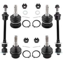 BOXI 6pcs Front Upper Lower Ball Joints Sway Bar Links Fit for Dodge Ram 1500 2006 2007 2008