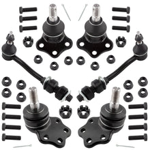 BOXI 6pcs Front Upper Lower Ball Joint Front Sway Bar Link Kit Fit for for Dodge Dakota 1997 1998