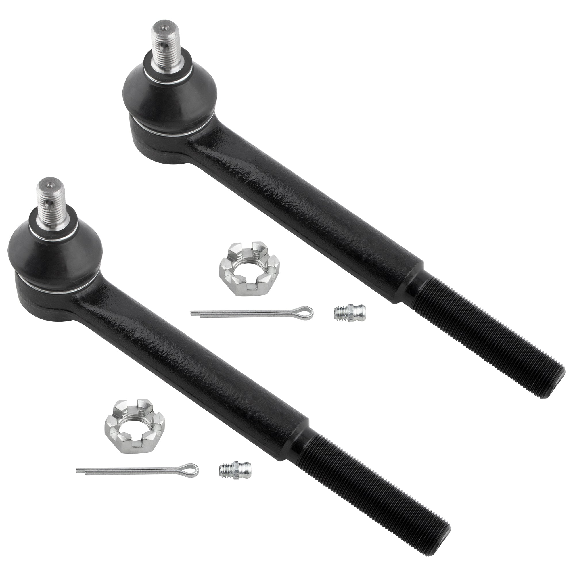 BOXI 2pcs Front Inner Tie Rod Ends Fit for Dodge Ram 1500 2000-2001