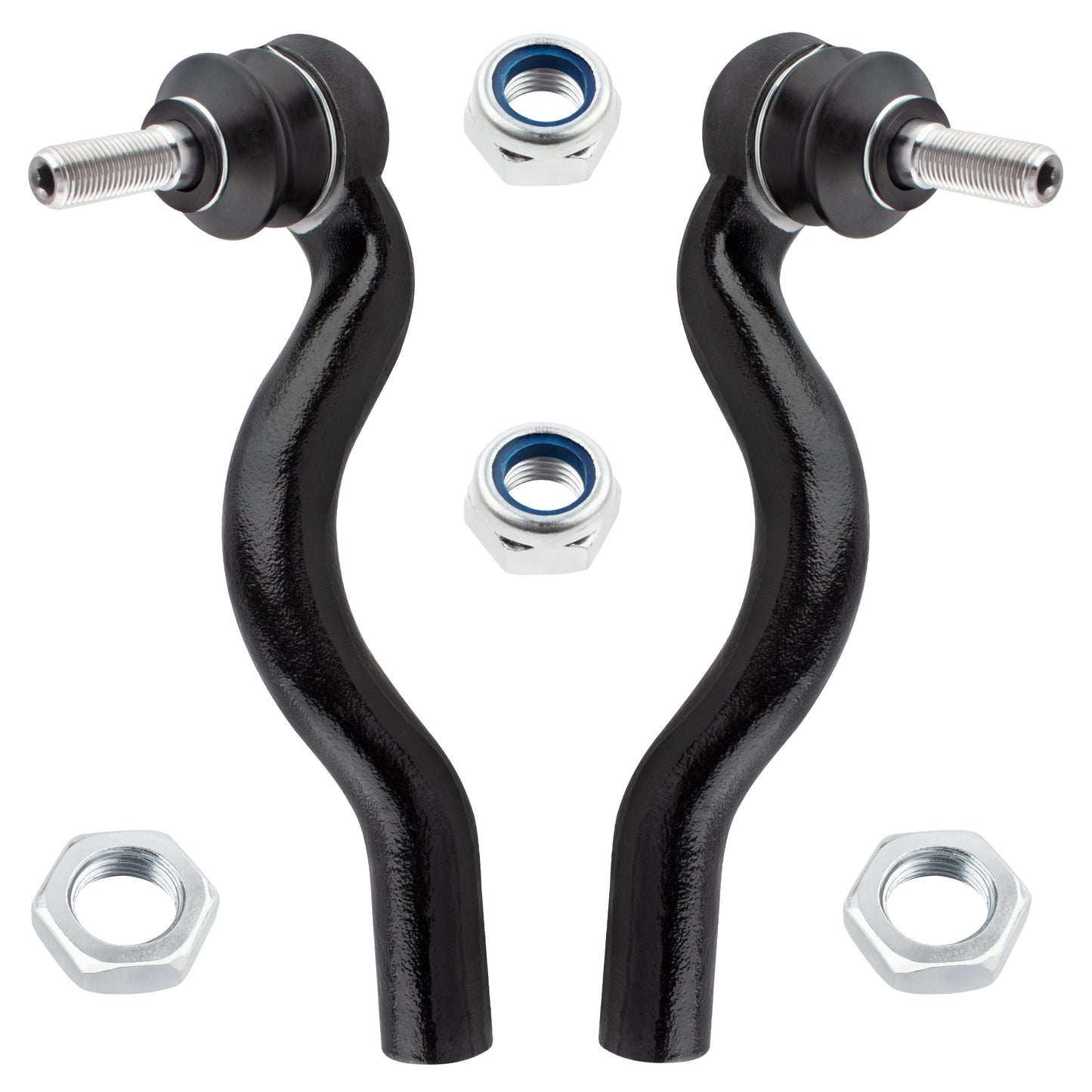 BOXI 4pcs Front Inner and Outer Tie Rods Fit for Dodge Durango 2011-2015 — product photo 4
