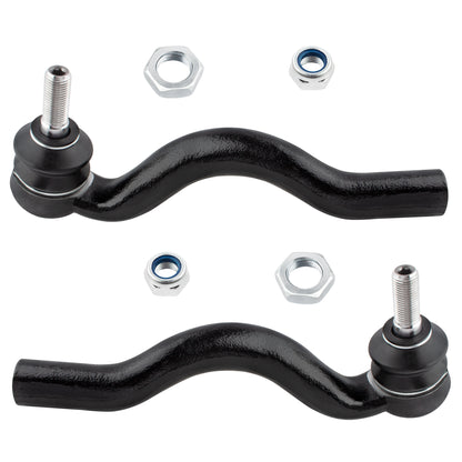 BOXI 2pcs Front Outer Tie Rod End Links Fit for Dodge Durango 2011-2015