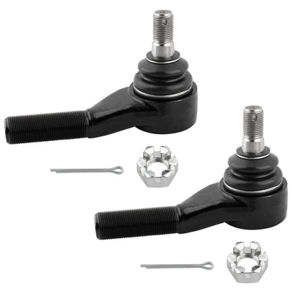 BOXI 2pcs Front Outer Tie Rod End Links Fit for Dodge B250 1994