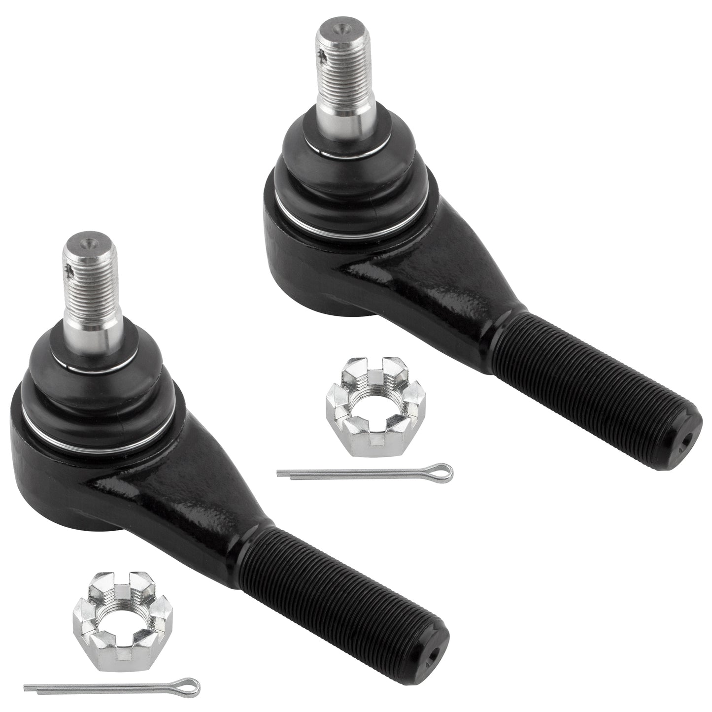 BOXI 2pcs Front Outer Tie Rod End Links Fit for Dodge B250 1994 — product photo 3