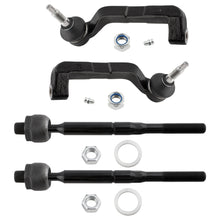 BOXI 4pcs Front and Inner Outer Tie Rod Ends Fit for Chrysler 300 2005-2010