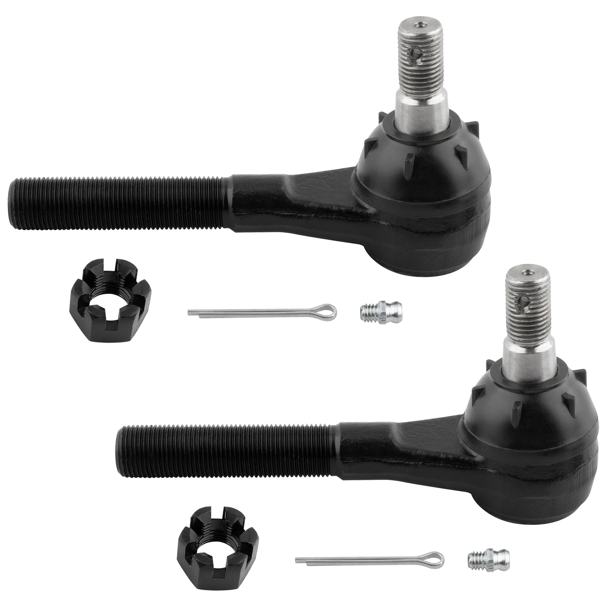 BOXI 2pcs Front Outer Tie Rod Ends Fit for Dodge B150 B1500 B200 B250 B2500 B300 B350 B3500 D100
