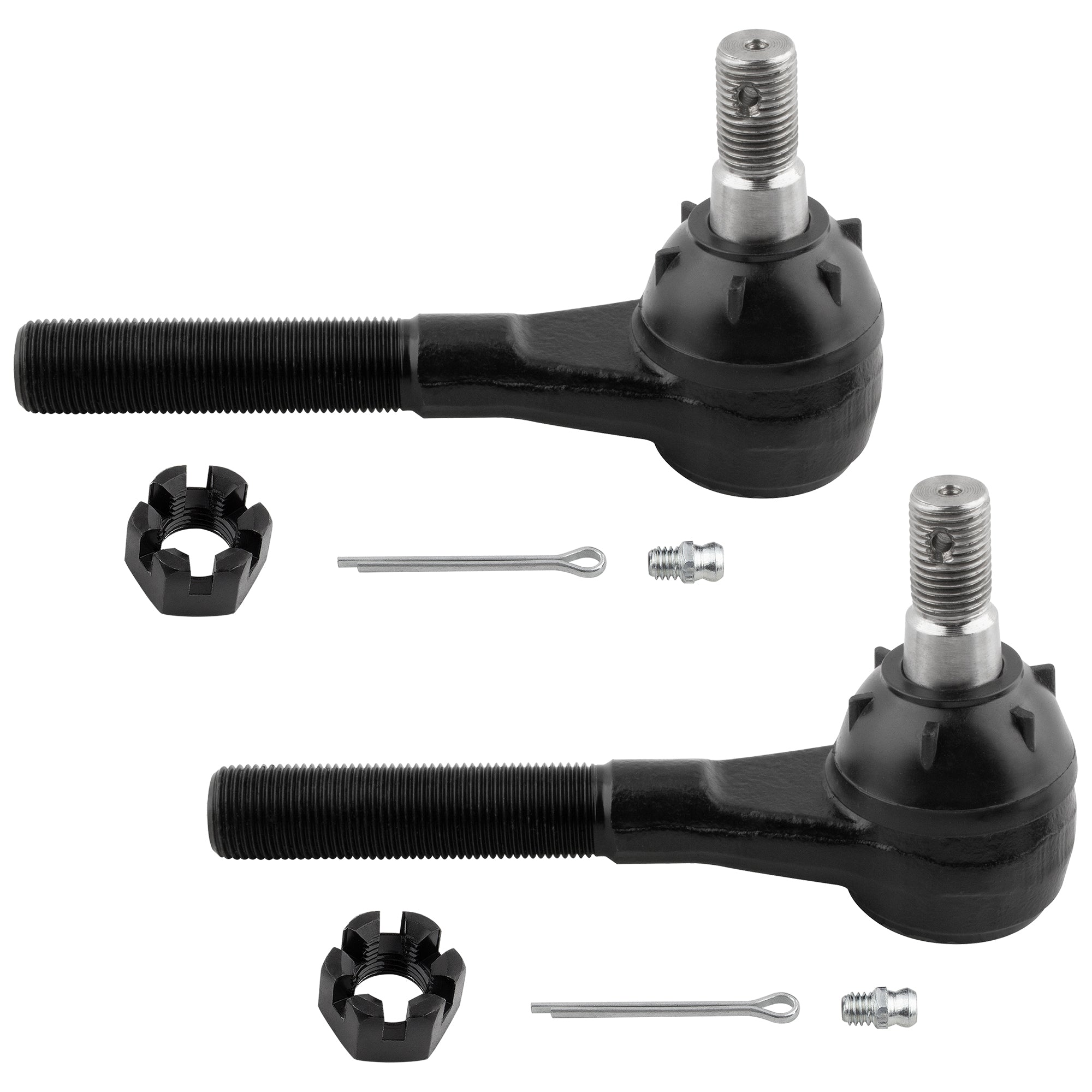 BOXI 2pcs Front Outer Tie Rod Ends Fit for Dodge B150 B1500 B200 B250 B2500 B300 B350 B3500 D100