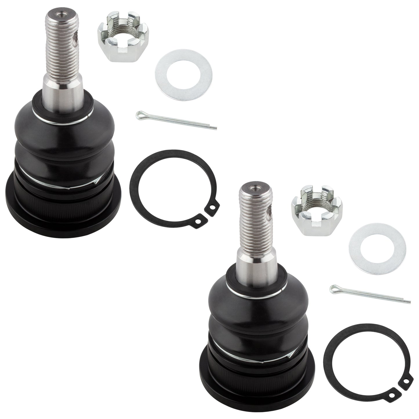 BOXI 6pcs Front Upper Ball Joints + Inner & Outer Tie Rod Ends Fit for Dodge Ram 1500 2009-2010 — product photo 3