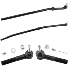 BOXI 4pcs Front Inner Outer Tie Rod Ends Kit Fit for Dodge Ram 1500 2006-2008 4WD