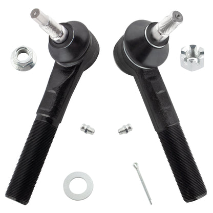BOXI 4pcs Front Inner Outer Tie Rod Ends Kit Fit for Dodge Ram 1500 2006-2008 4WD — product photo 3