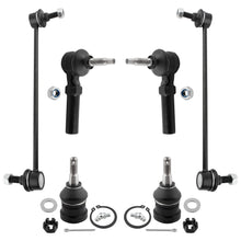 BOXI 6pcs Front Outer Tie Rod Ends Sway Bar End Links Lower Ball Joints Fit for Dodge Grand Caravan