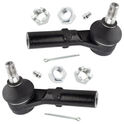 BOXI (Set of 4) 2x Front Inner Tie Rod End Links + 2x Front Outer Tie Rod End Links Fit for Dodge — product photo 3