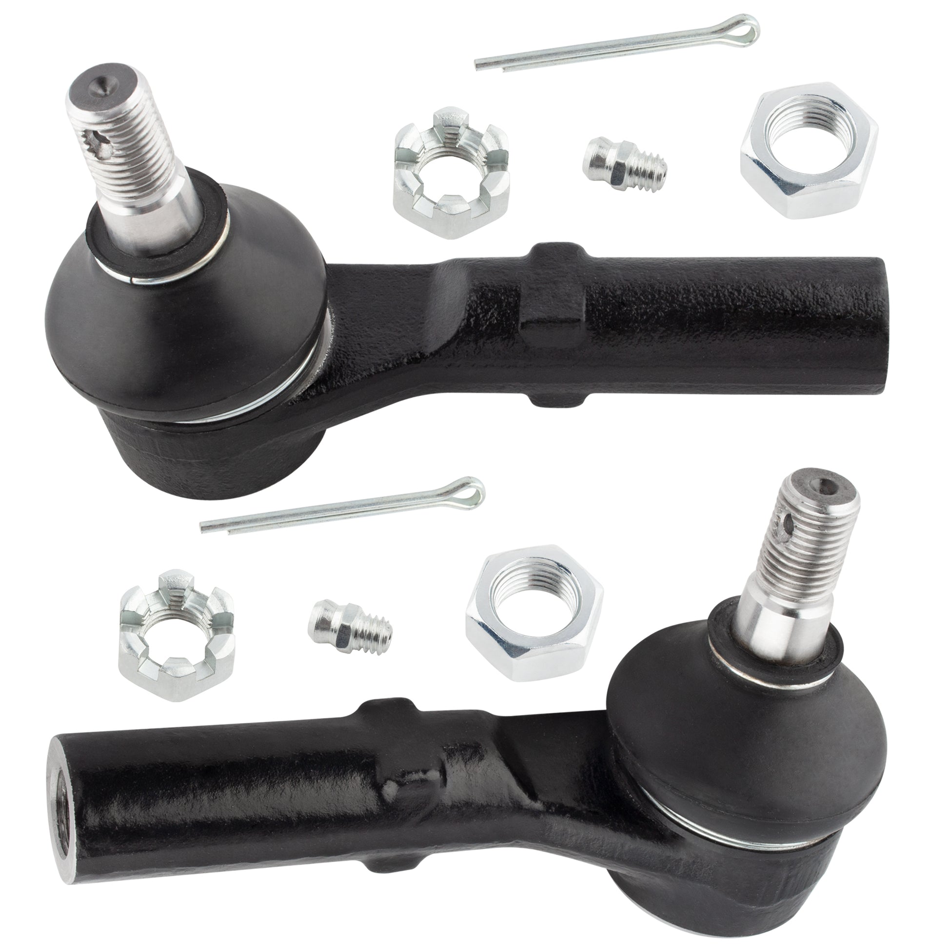 BOXI 2pcs Front Outer Tie Rod End Links Fit for Dodge Dakota 1997-1999
