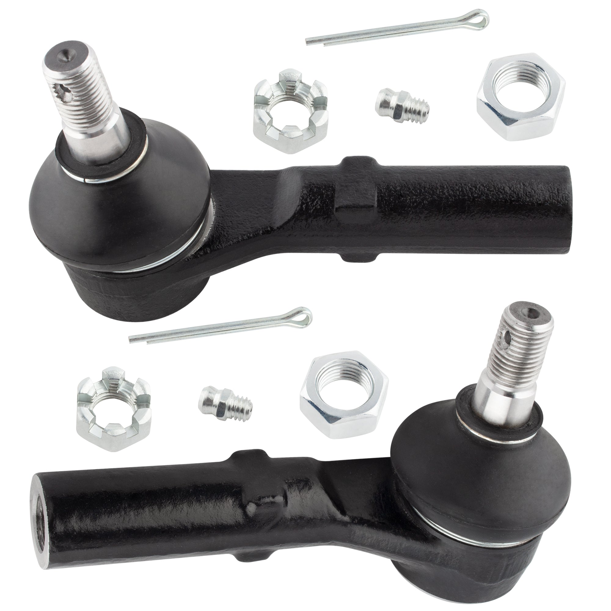 BOXI 2pcs Front Outer Tie Rod End Links Fit for Dodge Dakota 1997-1999