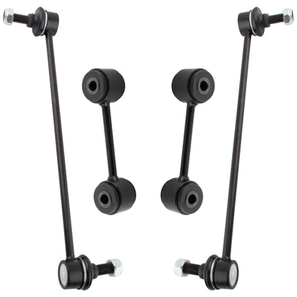 BOXI (Set of 4) Front & Rear Sway Bar End Links Fit for Dodge Grand Caravan 1996-2007 for Chrysler