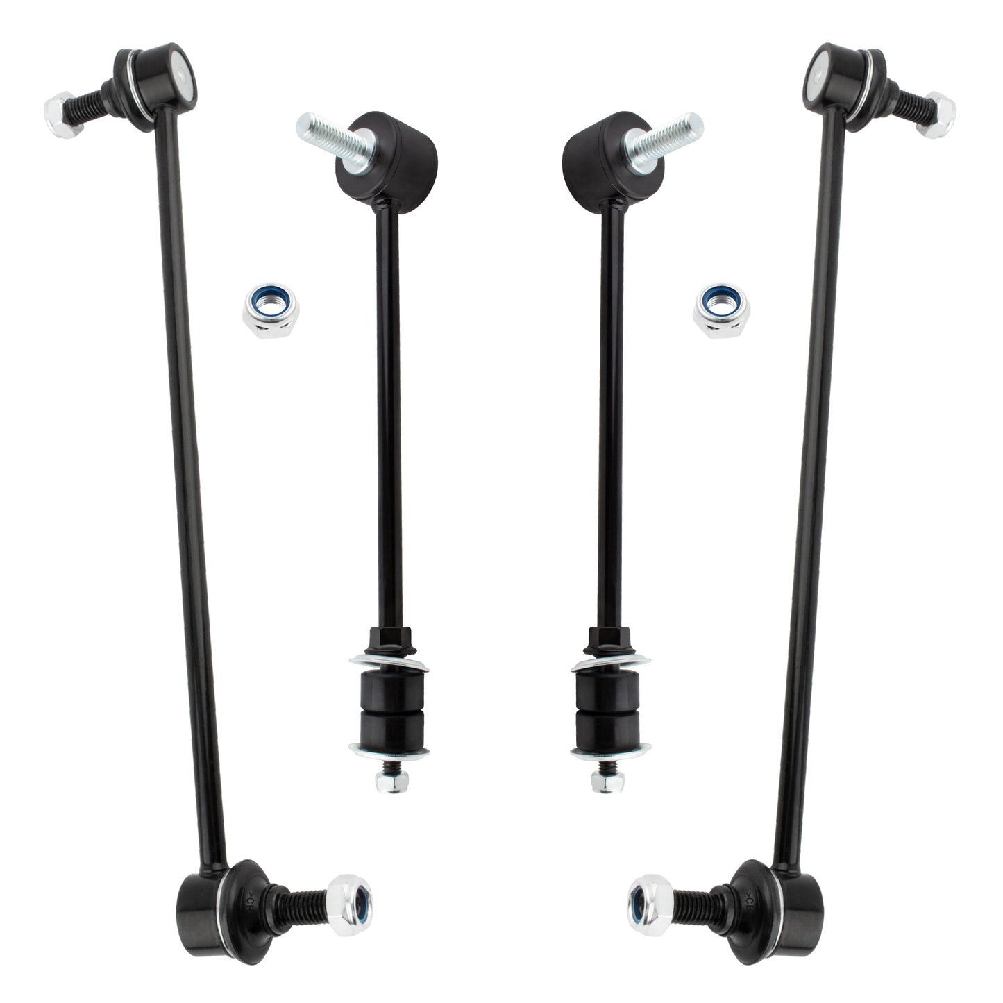BOXI 4pcs Front and Rear Sway Bar End Links Fit for Chrysler 300M 1999-2004
