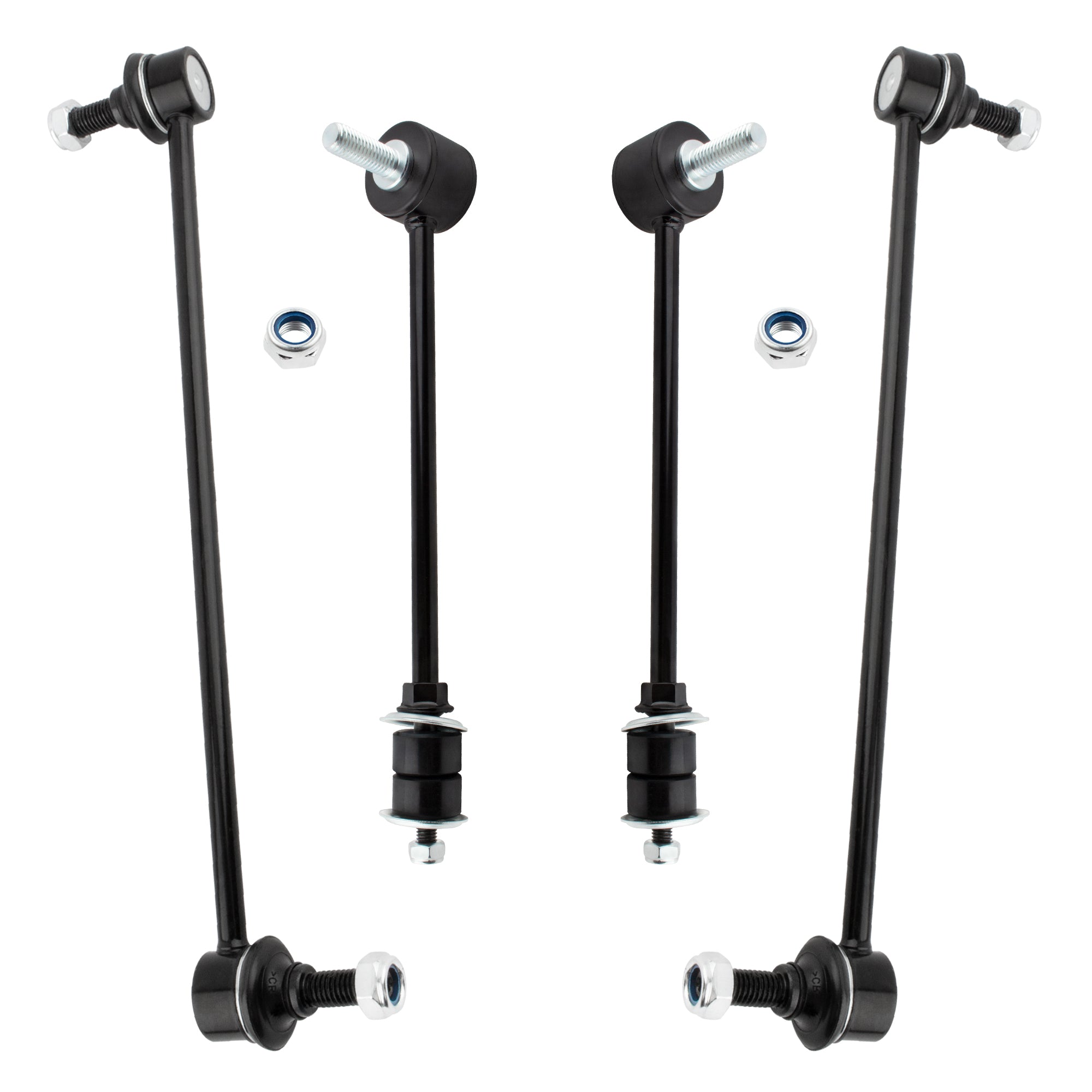 BOXI 4pcs Front and Rear Sway Bar End Links Fit for Chrysler 300M 1999-2004