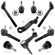 BOXI 10pc Front Ball Joints Tie Rods Idler Arm Pitman Arm Kit Fits for Dodge Ram 1500 1997 1998