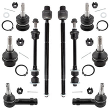 BOXI 10pc Front Tie Rods Ball Joints Sway Bar Links Fits for Dodge Ram 1500 2006 2007 2008 Fits 4x4