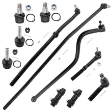 BOXI 11pc Front Ball Joints Tie Rods Adjusting Sleeves Track Bar Fits for Dodge Ram 2500 3500