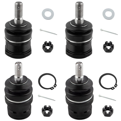 BOXI 4pc Front Lower Upper Ball Joints Assembly Fits for Dodge Dakota 1987 1988 1989 1990 1991 1992