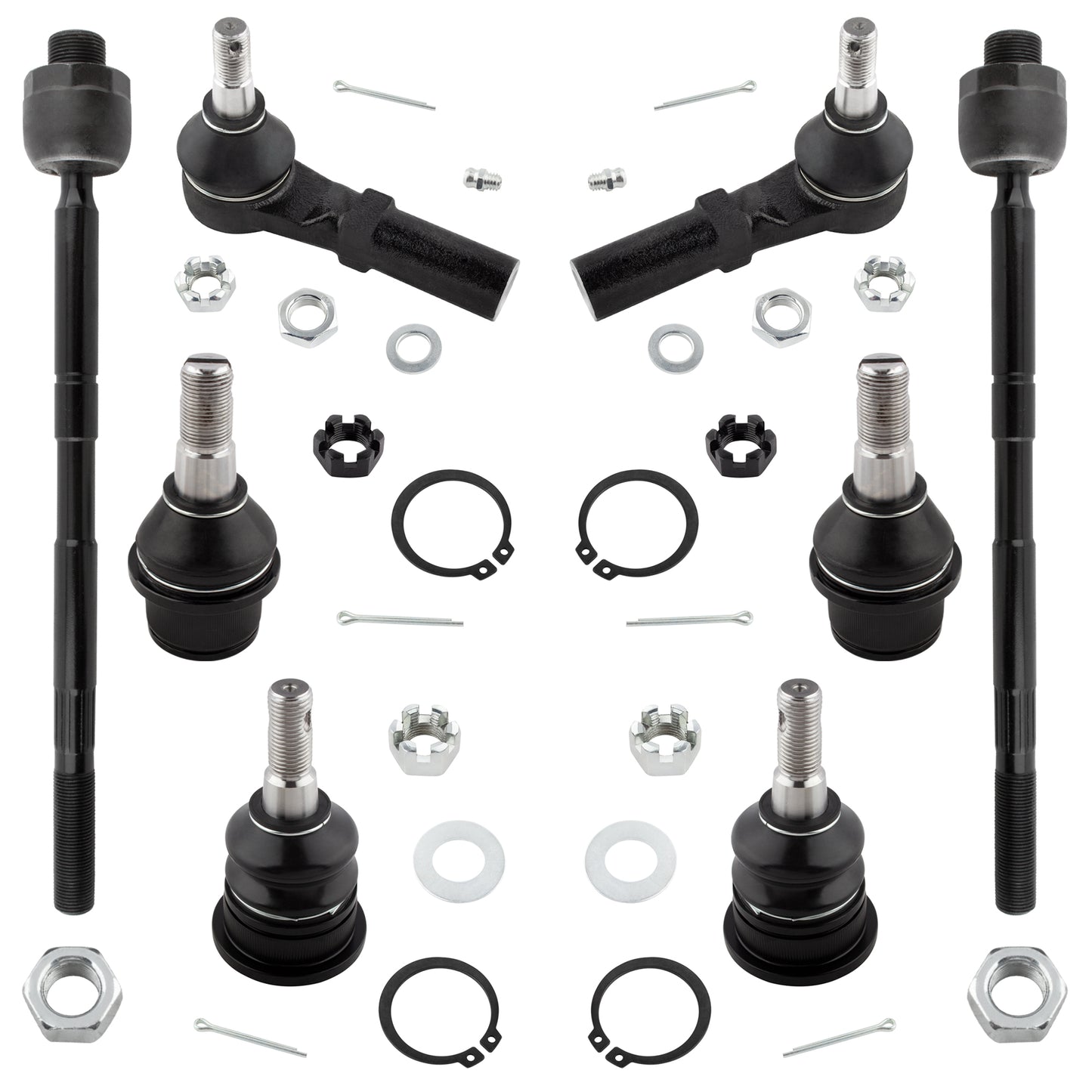 BOXI 8pc Complete Front Suspension Kit Fit for Dodge Ram 1500 2500 3500 2006-2010