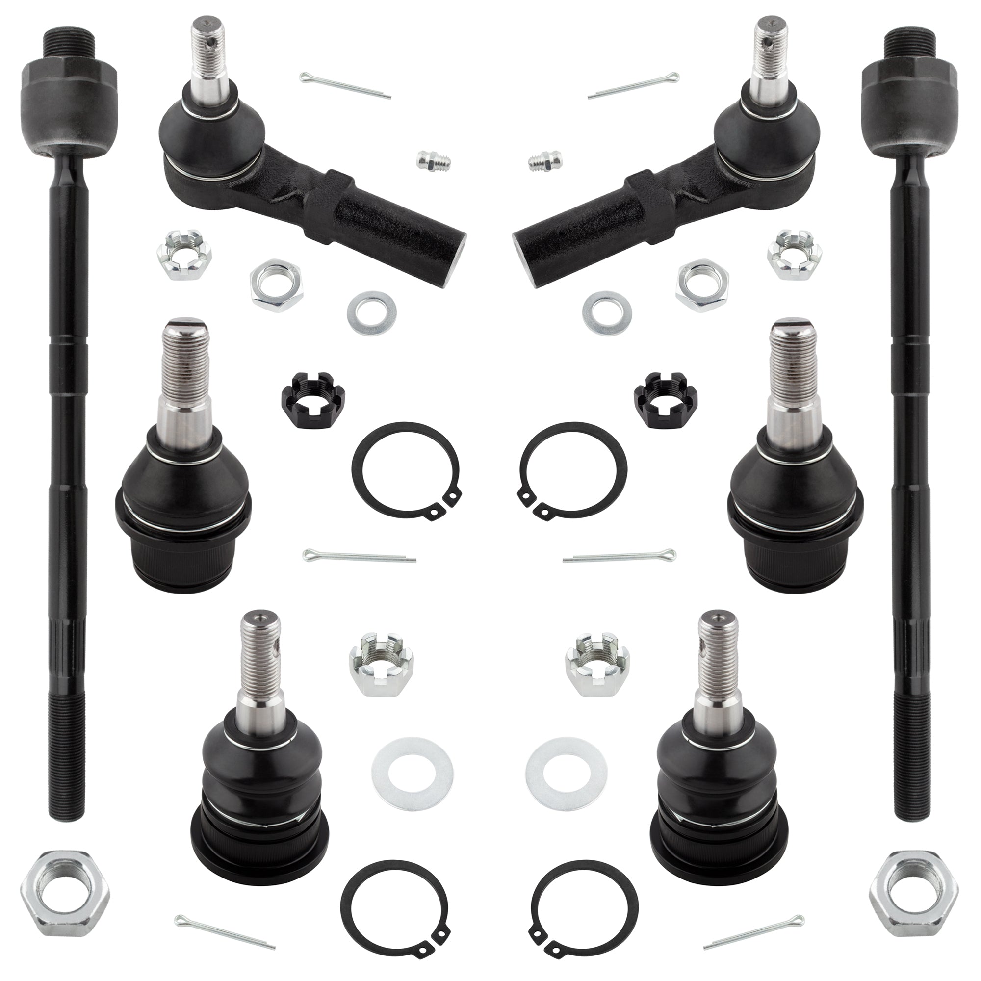 BOXI 8pc Complete Front Suspension Kit Fit for Dodge Ram 1500 2500 3500 2006-2010