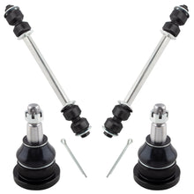 BOXI 4pc Front Sway Bars Upper Ball Joints Fit for Dodge Ram 1500