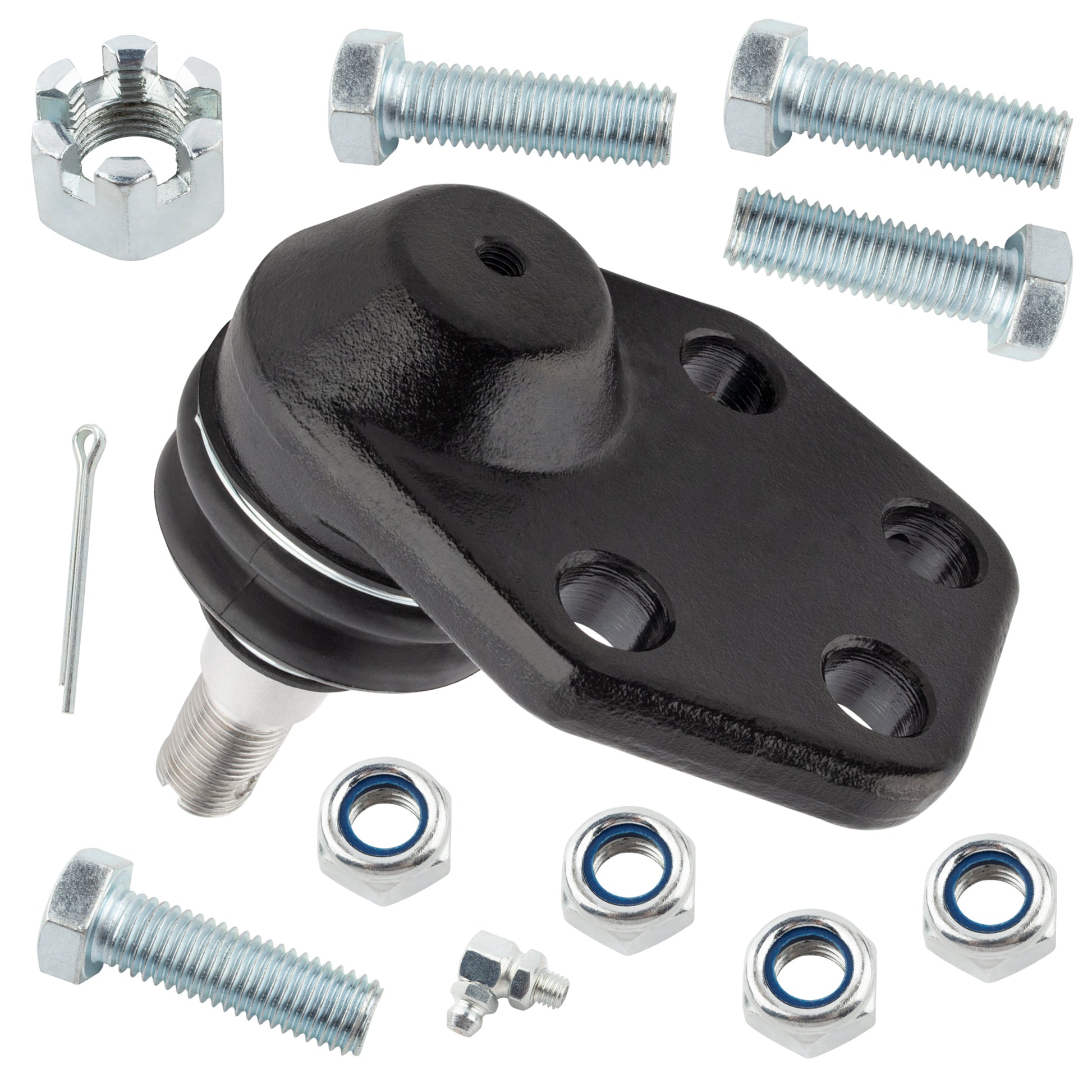 BOXI 6pc Front Upper Lower Ball Joints + Idler Arm + Pitman Arm Fit for Dodge Ram 1500 2000-2001 — product photo 4