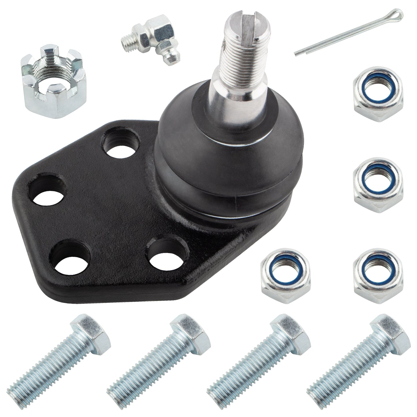 BOXI 6pc Front Upper Lower Ball Joints + Idler Arm + Pitman Arm Fit for Dodge Ram 1500 2000-2001 — product photo 7