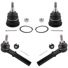 BOXI 4pc Front Ball Joints Tie Rods Fit for Chrysler Town & Country 2008-2016