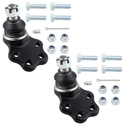 BOXI 2pc Complete Suspension Lower Ball Joint Set Fit for Dodge Dakota 2000-2004 Durango 2000-2003