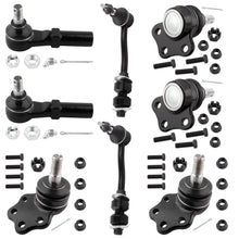 BOXI K7274 K7241 K7242 ES3399 Complete Sway Bars + Lower Ball Joints Suspension Kit Fits for Dodge