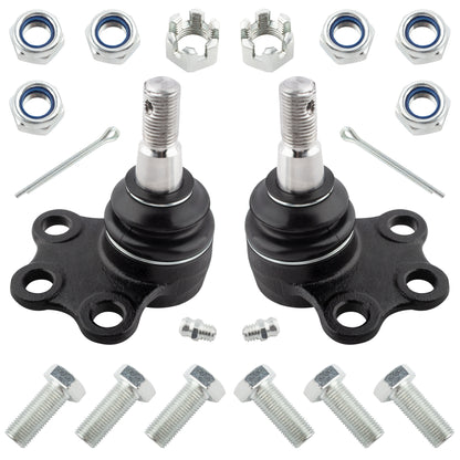 BOXI 12pc Front Ball Joints Tie Rods Idler Arm Pitman Arm Adjustment Sleeves Kit Fits for Dodge Ram — product photo 2