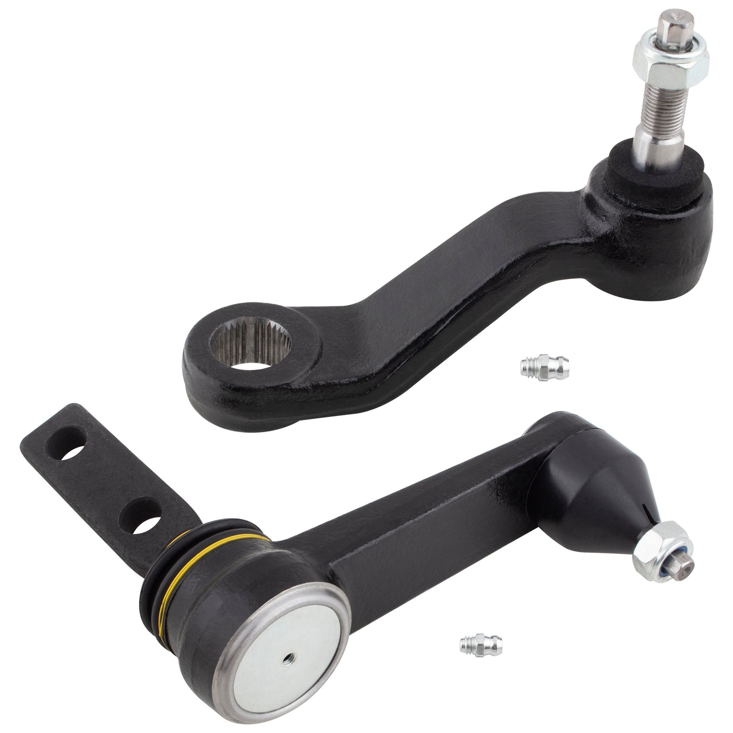 BOXI 12pc Front Ball Joints Tie Rods Idler Arm Pitman Arm Adjustment Sleeves Kit Fits for Dodge Ram — product photo 5