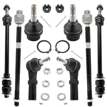 BOXI 8pc Front Ball Joints Sway Bars Tie Rods Fit for 2002 2003 2004 2005 Dodge Ram 1500