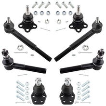 BOXI 8pc Front Tie Rods Ball Joints Fit 2000 2001 2002 for Dodge Ram 2500 Ram 3500