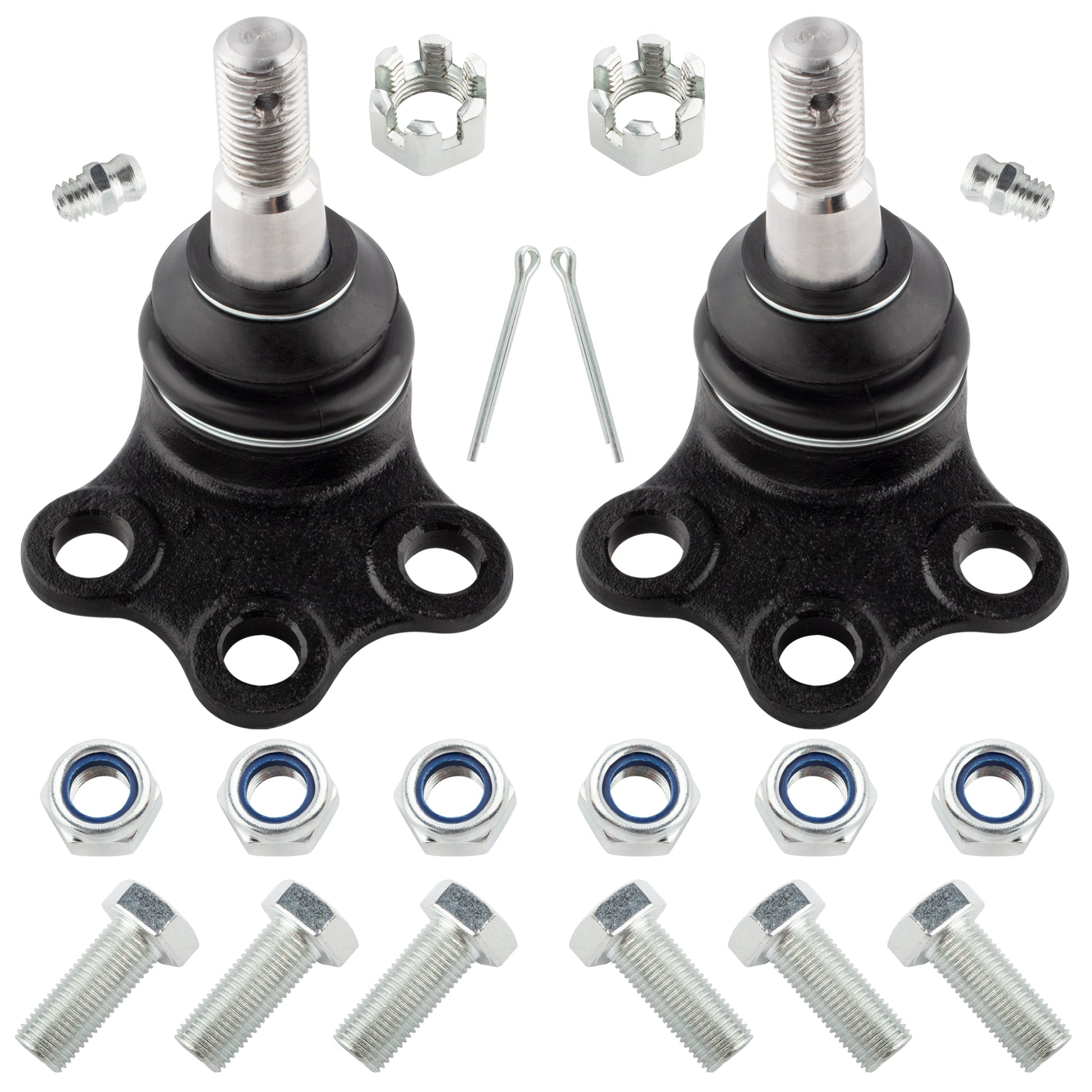 BOXI 8pc Front Tie Rods Ball Joints Fit 2000 2001 2002 for Dodge Ram 2500 Ram 3500 — product photo 2