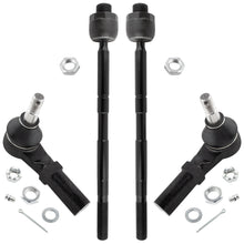 BOXI 4pc Front Inner & Outer Tie Rod Kit Fit for Dodge Ram 1500 2006-2008
