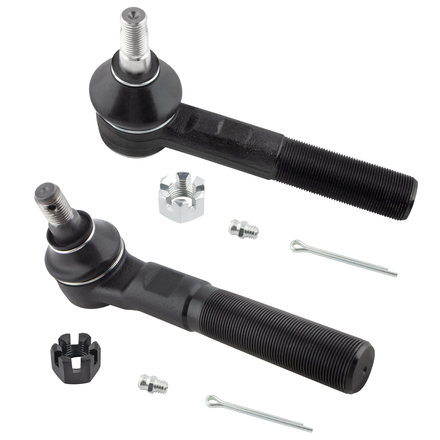 BOXI 2pc Front Inner + Outer Tie Rods Fit for Dodge Ram 1500 2006-2008