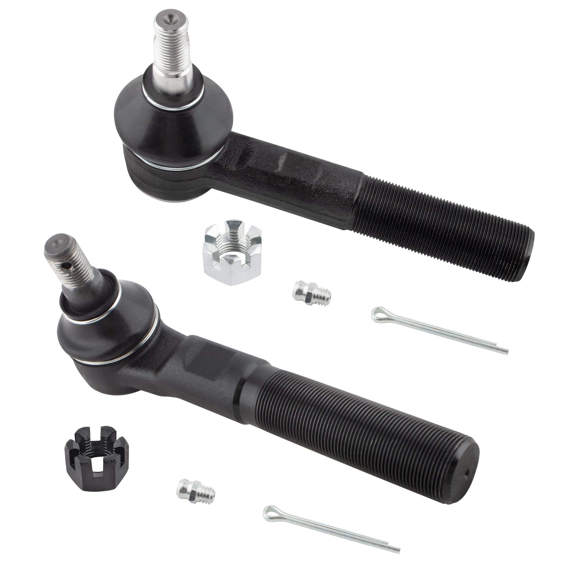 BOXI 2pc Front Inner + Outer Tie Rods Fit for Dodge Ram 1500 2006-2008