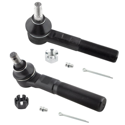 BOXI 2pc Front Inner + Outer Tie Rods Fit for Dodge Ram 1500 2006-2008