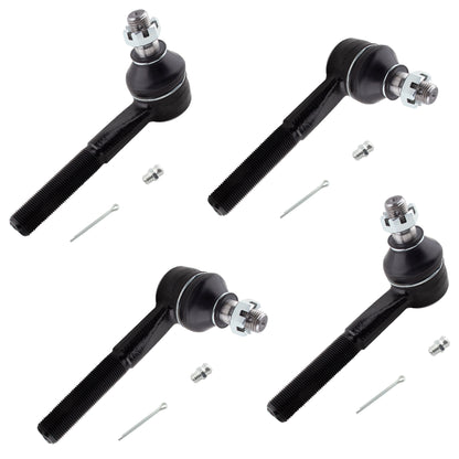 BOXI 4pc Front Suspension Tie Rod Kit Fit for Dodge B150 B250 B350 1981-1994