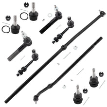 BOXI 10pc Front Ball Joints Tie Rods Sway Bars Kit Fits for Dodge Ram 1500 2000-2001
