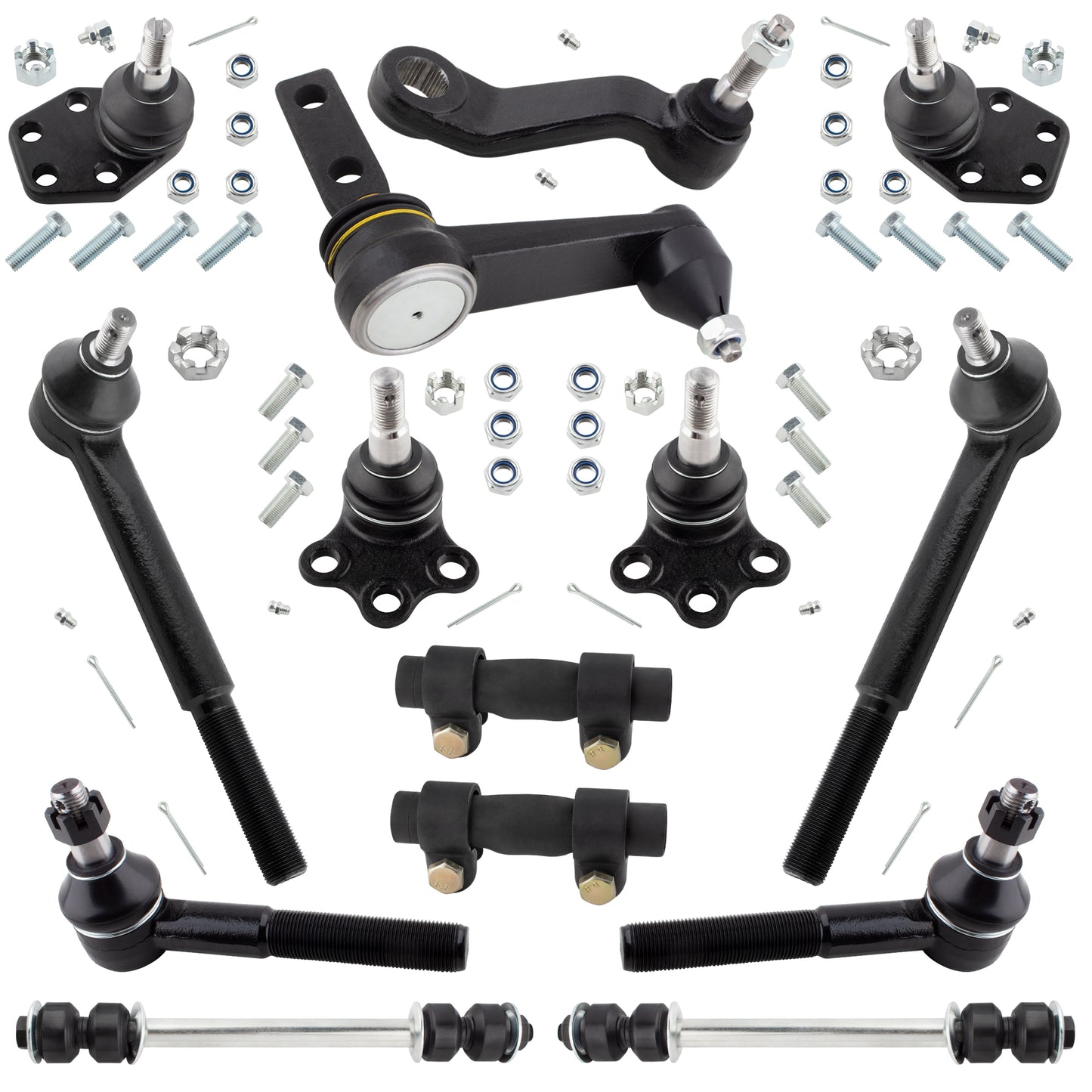 BOXI 14pc Front Suspension Set Fits for Dodge RAM 1500 2000-2001