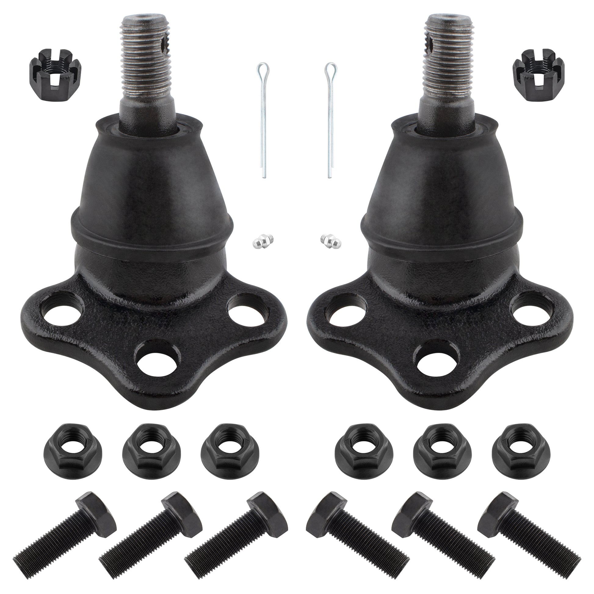 BOXI 6pc Front Tie Rod Ends Ball Joints Fit for Dodge Dakota 2000-2004 4WD — product photo 3