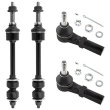 BOXI 4pc Front Tie Rods Sway Bars Fit for Ram 2500