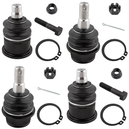 BOXI 4pcs Front Upper & Lower Ball Joints Fit for Ford Explorer Explorer Sport Trac Ranger 1995-2005