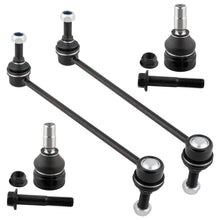 BOXI (Set of 4) Front Stabilizer Sway Bar End Links + Front Lower Ball Joints Kit Front Driver