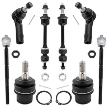 BOXI 8pcs Front Tie Rod Lower Ball Joints Sway Bar Links Fit for Ford F-150 2005-2008