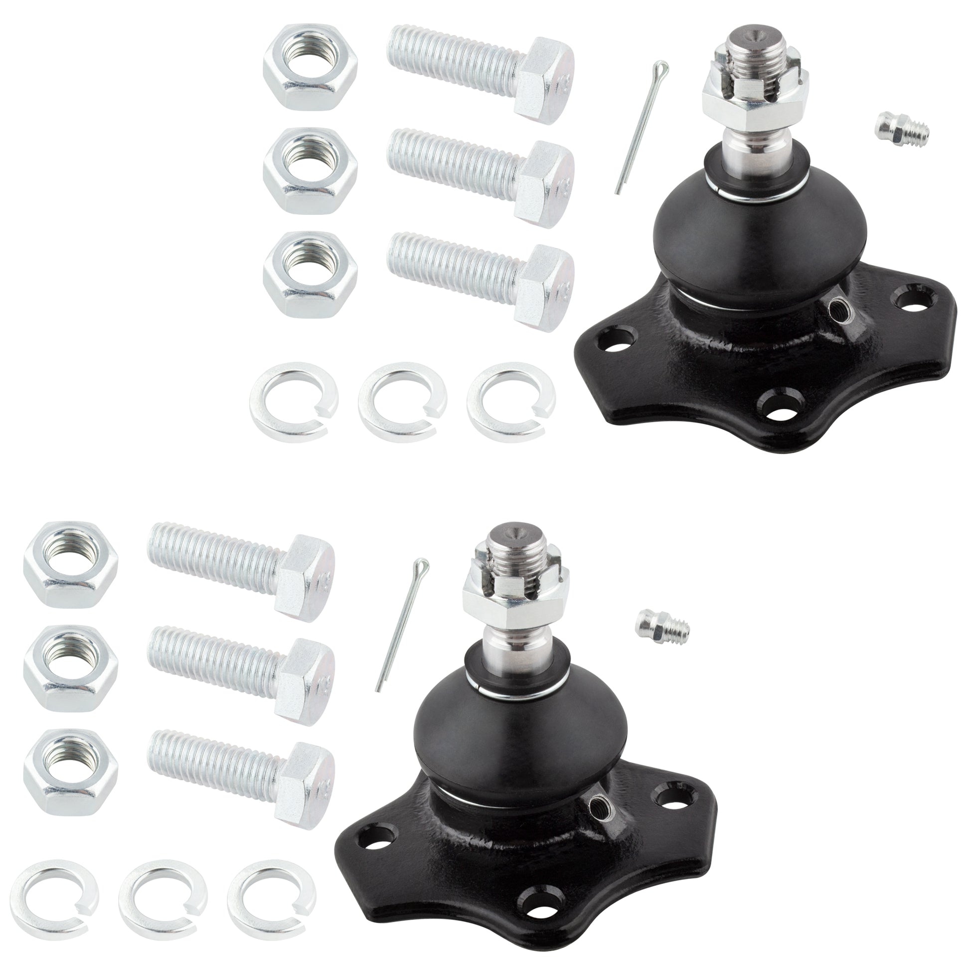 BOXI 2pcs Front Upper Ball Joints Fit for Ford Fairlane Falcon Maverick Mustang Ranchero Torino